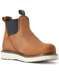 Ariat Women's Rebar Wedge Chelsea H20 Pull On Work Boots - Composite Toe