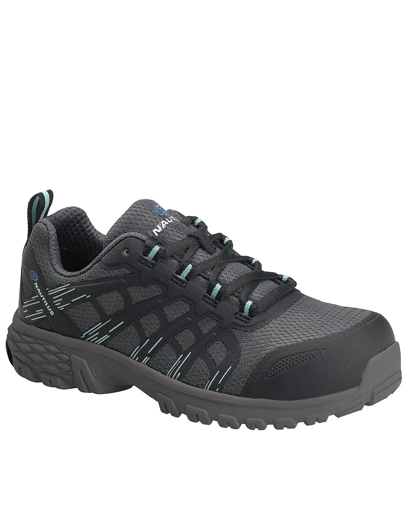 Nautilus Women's Stratus Slip Resisting Work Shoes - Composite Toe
