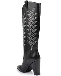Daniel X Diamond Women's The Tall T Leather Western Boots - Snip Toe