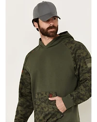 Ariat Men's FR DuraStretch Patriot Camo Print Hooded Sweatshirt