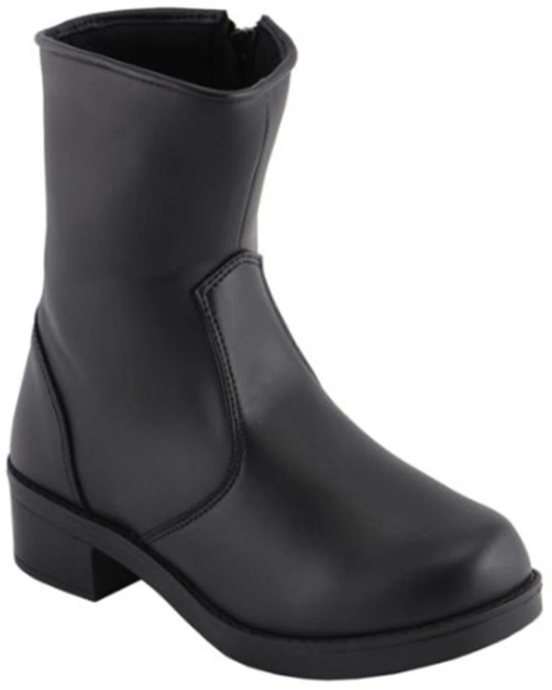 Milwaukee Leather Women's Super Clean Riding Boots - Round Toe