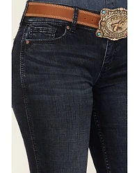 Shyanne Women's Shay Mid Rise Bootcut Performance Stretch Denim Jeans