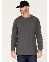 Hawx Men's Quality Goods Logo Graphic Work T-Shirt