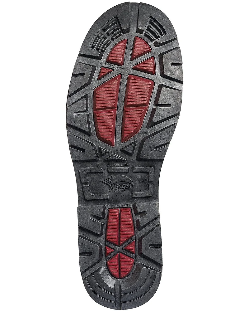 Avenger Men's Waterproof Western Work Boots - Soft Toe