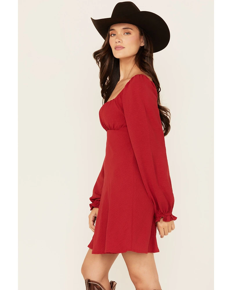 Originality Women's Boot Barn Exclusive Emma Long Sleeve Mini Dress