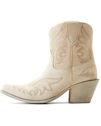 Ariat Women's Chandler Suede Western Booties - Snip Toe