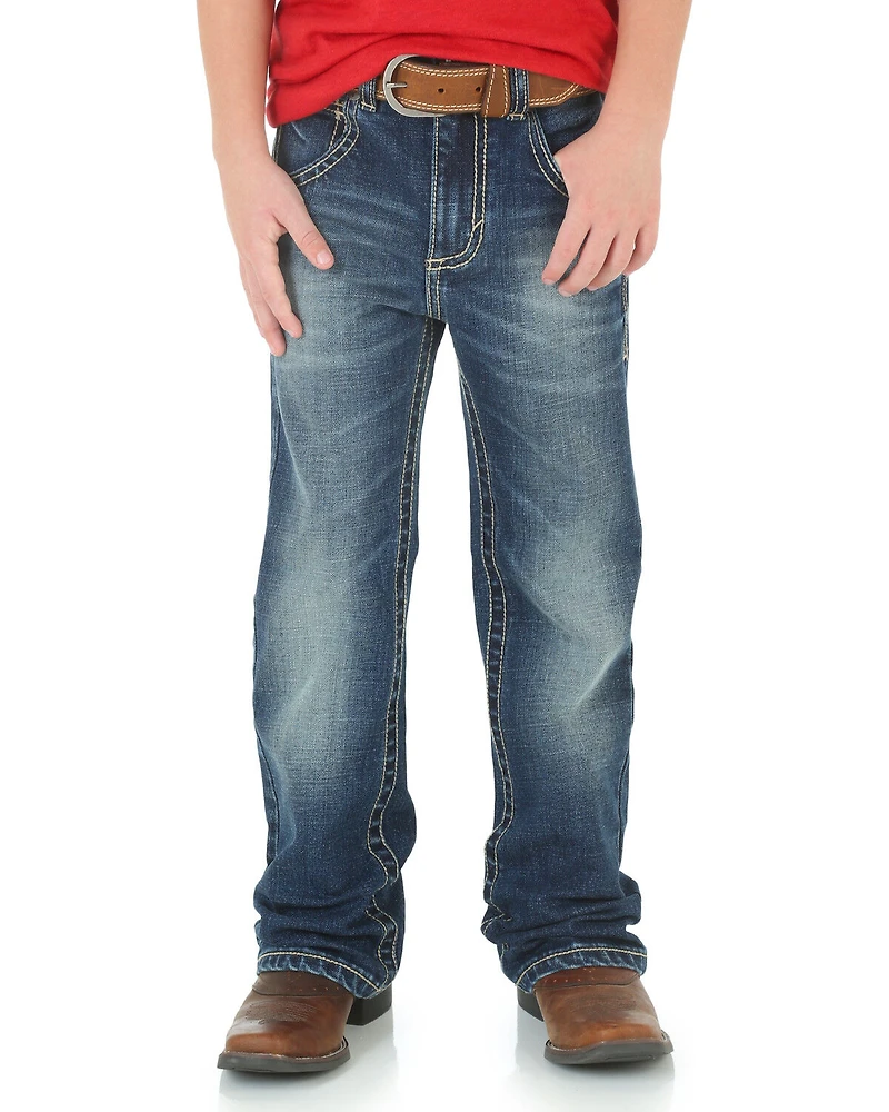 Wrangler Boy's 20X No. 42 Vintage Boot Cut Jeans
