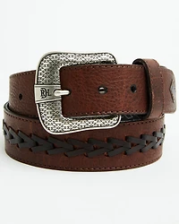 Red Dirt Hat Men's Arrow Stitch Leather Belt