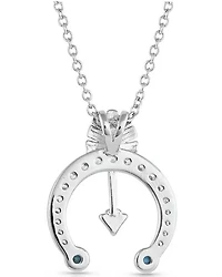 Montana Silversmiths Women's Creating Your Luck Blossom Necklace