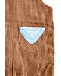 Angel Dear Infant Boys' Barn Corduroy Overalls