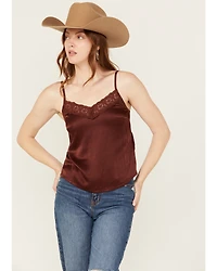 Shyanne Women's Lace Satin Cami