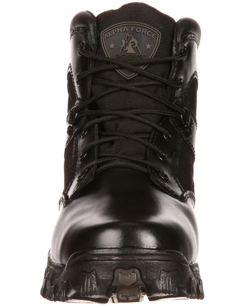 Rocky Women's AlphaForce 6" Waterproof Duty Boots - Round Toe