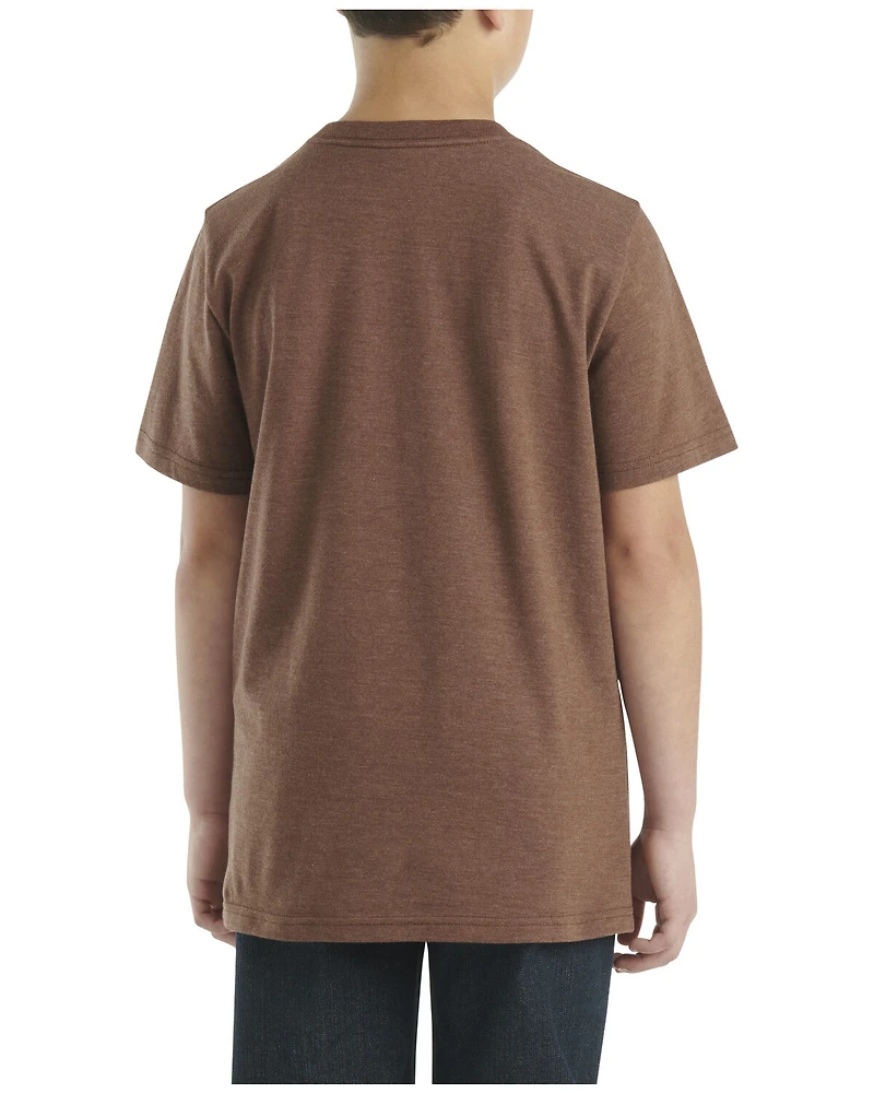 Carhartt Little Boys' Solid Short Sleeve Pocket T-Shirt