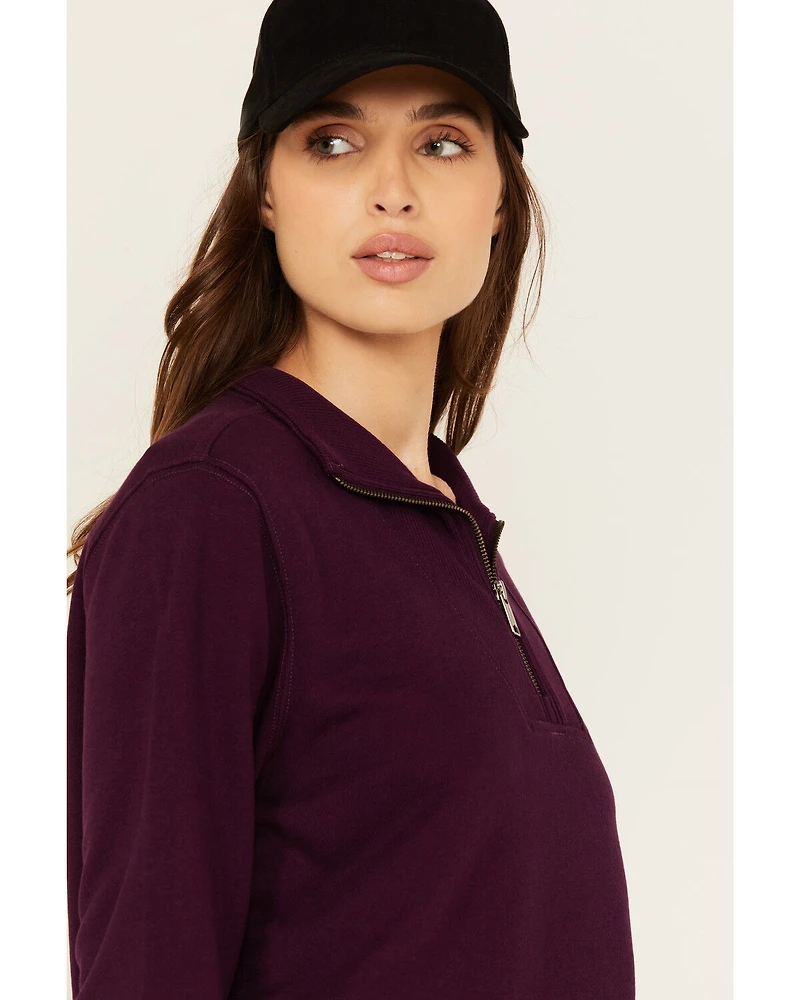 Carhartt Women's Tencel™ Fiber Series Relaxed Fit Half-Zip Sweatshirt