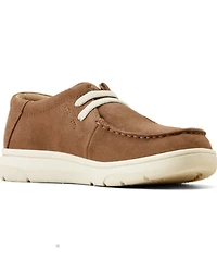 Ariat Boys' Suede Hilo Casual Shoes - Moc Toe