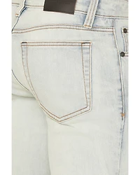 Brothers and Sons Men's Gunsmoke Wash Tucker Slim Straight Stretch Denim Jeans
