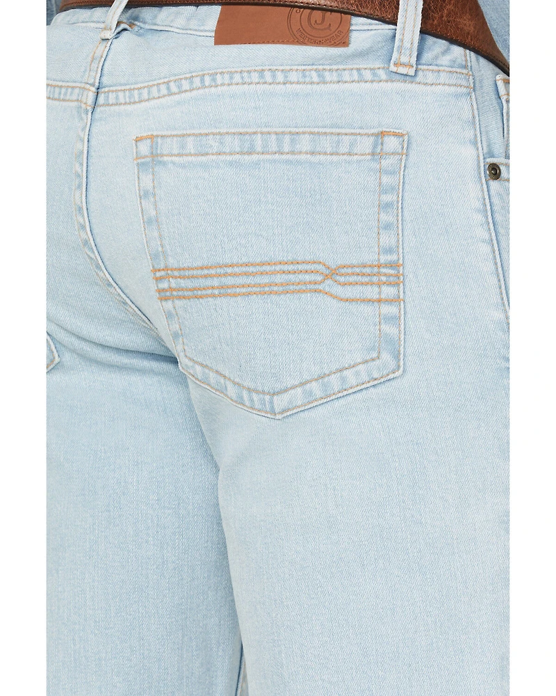 Cody James Men's Camino Wash Jackson Slim Straight Stretch Denim Jeans