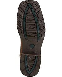 Ariat Hybrid Rancher Waterproof Pull On Work Boots - Square Toe