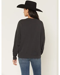 White Crow Women's Whiskey Weather Graphic Crewneck