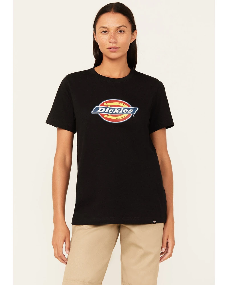 Dickies Women's Tri-Color Logo Short Sleeve Tee