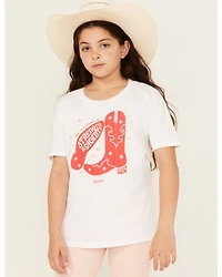 Kerusso Girls' Strength And Dignity Short Sleeve Graphic Tee