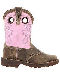 Rocky Girls' Legacy 32 Waterproof Western Boots - Broad Square Toe