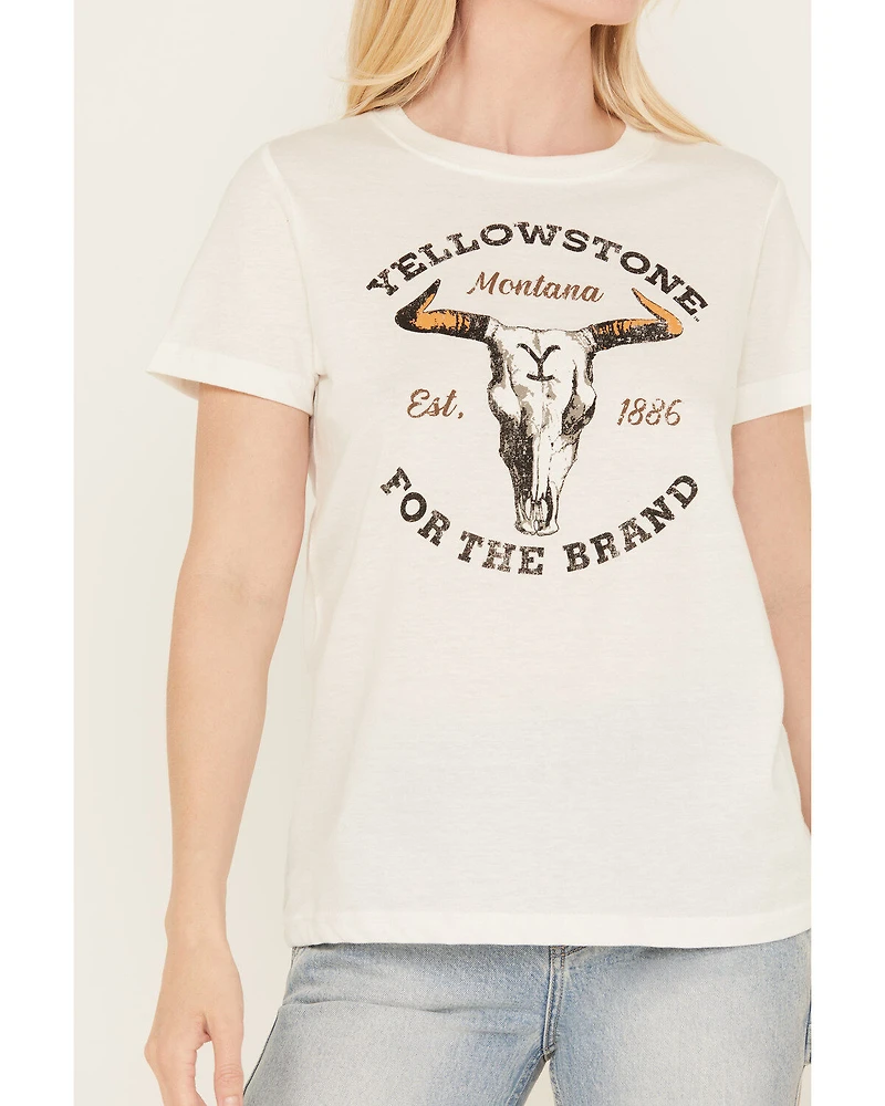Paramount Network's Yellowstone Women's Dutton Ranch Short Sleeve Graphic Tee
