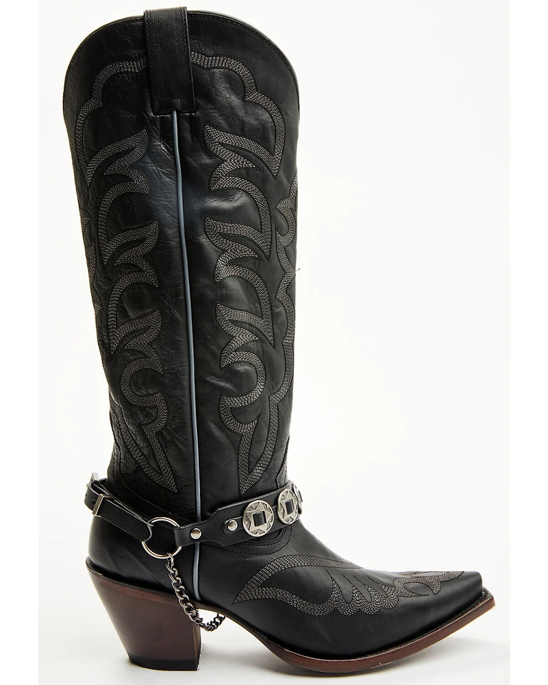 Shyanne Women's Leather and Concho Boot Bracelet