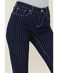 Shyanne Women's Mr. Flare Retro Stripe Jeans