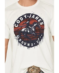 Cody James Men's Round Up Short Sleeve Graphic T-Shirt