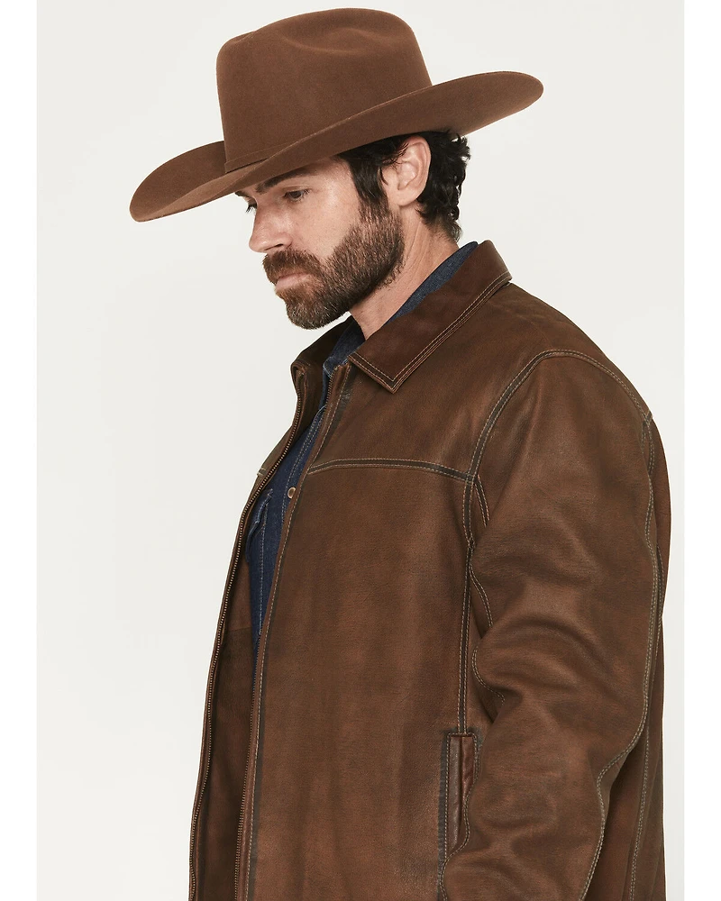Scully Men's Zip-Up Leather Jacket