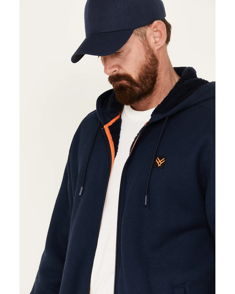 Hawx Men's Thermal Sherpa Lined Hooded Work Jacket