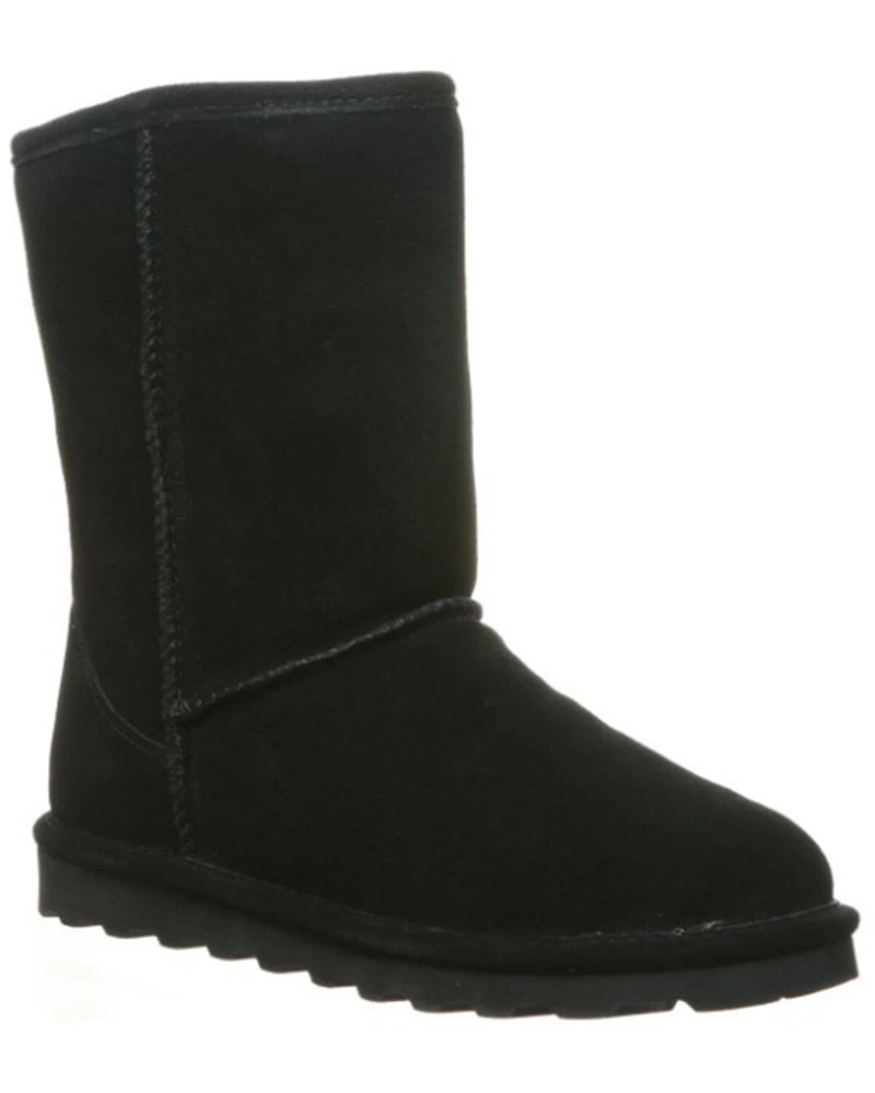 Bearpaw Women's Elle Short Wide Boots - Round Toe