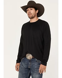 RANK 45® Men's Solid Performance Long Sleeve T-Shirt