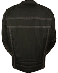 Milwaukee Leather Black Vented Reflective Jacket - Big 5X