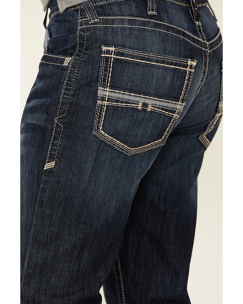Ariat Men's FR M5 Billings Duralight Stretch Coltrane Straight Leg Work Jeans