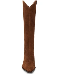Matisse Women's Bellamy Suede Tall Western Boots - Round Toe