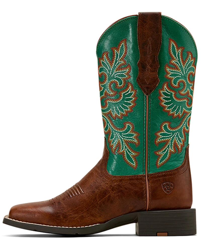 Ariat Women's Round Up Performance Western Boots - Broad Square Toe