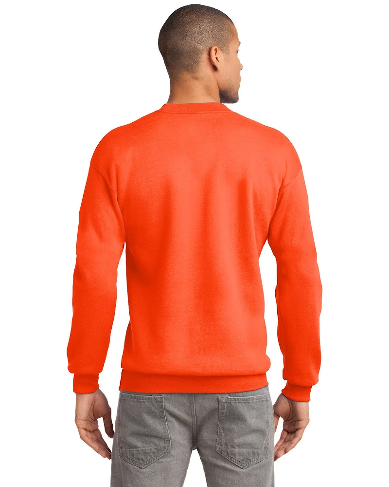 Port & Company Men's Safety 2X Essential Fleece Crew Work Pullover - Tall