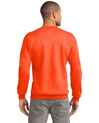 Port & Company Men's Safety 2X Essential Fleece Crew Work Pullover - Tall