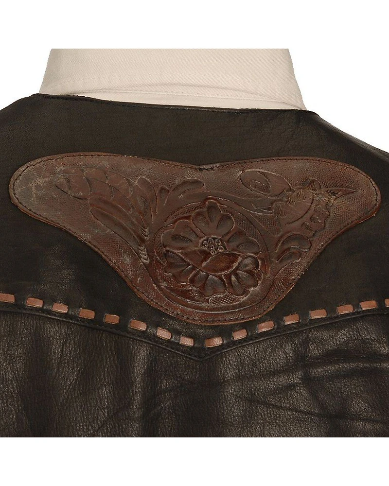 Kobler Tooled Leather Vest