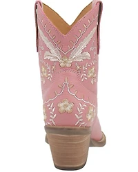 Dingo Women's Floral Western Booties - Snip Toe