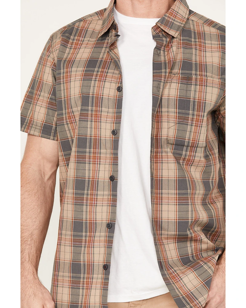 Brothers and Sons Men's Bartlesville Short Sleeve Button Down Western Shirt
