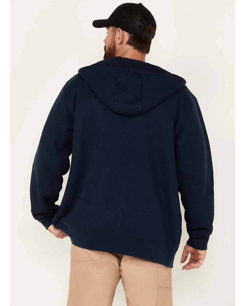 Hawx Men's Thermal Sherpa Lined Hooded Work Jacket