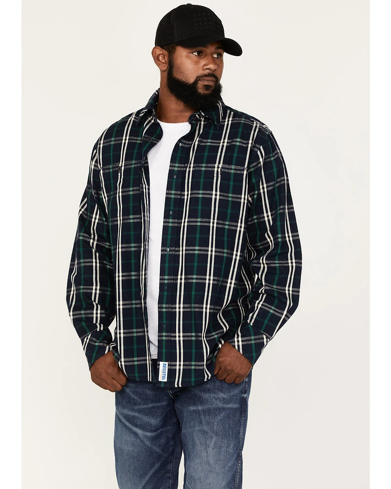 Resistol Men's Greeley Large Plaid Button Down Western Shirt