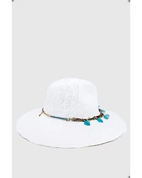 Nikki Beach Women's Dara Straw Western Fashion Hat