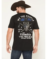 Howitzer Men's Free or Die Short Sleeve Graphic T-Shirt