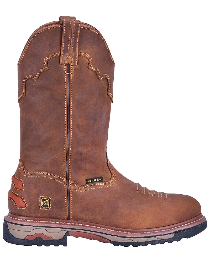 Dan Post Men's Journeyman Waterproof Work Boots - Soft Toe