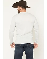 Cowboy Hardware Men's Steerhead Embroidered Long Sleeve Shirt