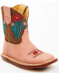 Roper Infant Girls' Cowbaby Cactus Western Boots - Square Toe